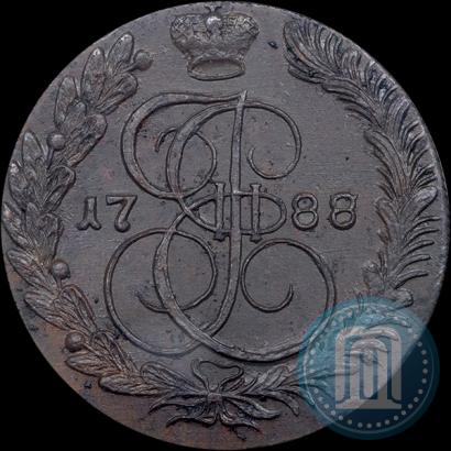 Фото 5 копеек 1788 года КМ 