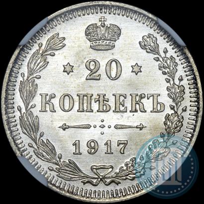 Picture 20 kopecks 1917 year ВС 