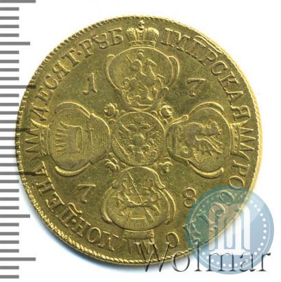 Picture 10 roubles 1778 year СПБ 