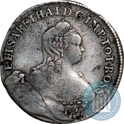 Picture 24 kopecks 1757 year  "For Livonia"