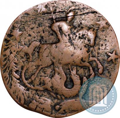 Picture 4 kopecks 1762 year  