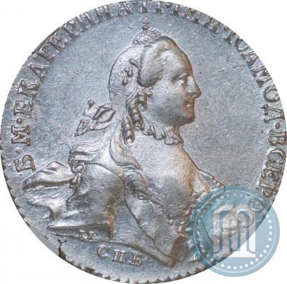 Picture 1 rouble 1764 year СПБ-СА 