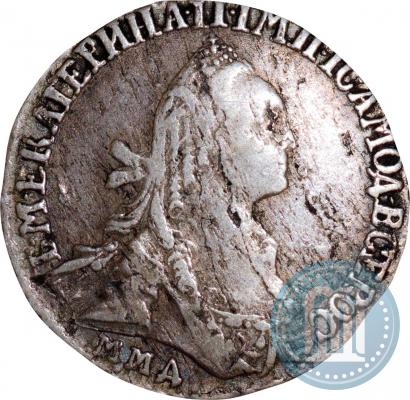 Фото Гривенник 1770 года ММД 