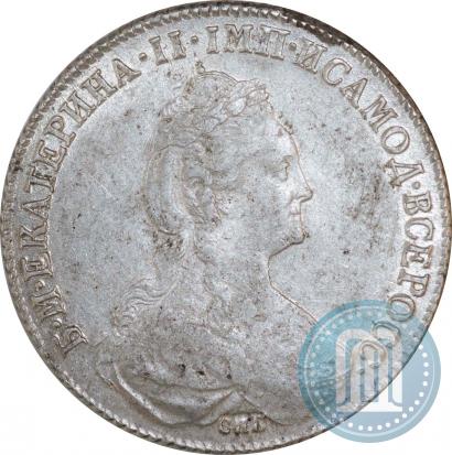 Picture 1 rouble 1777 year СПБ-ФЛ 
