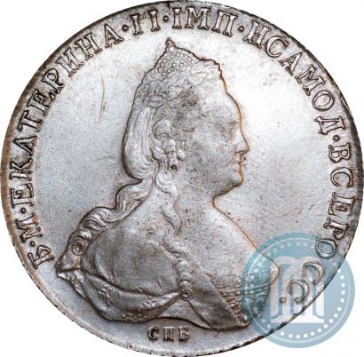 Picture 1 rouble 1786 year СПБ-ЯА 