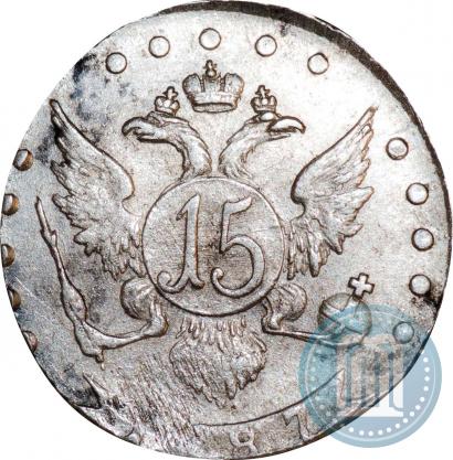 Picture 15 kopecks 1787 year СПБ 