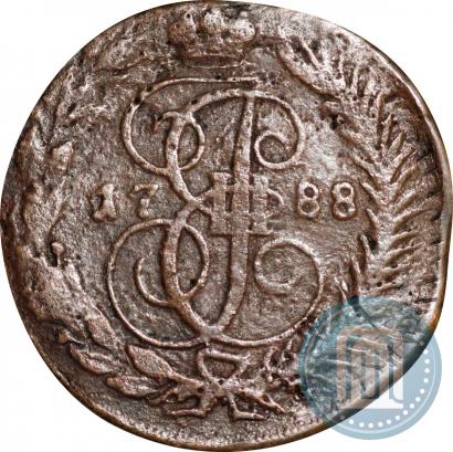 Фото 2 копейки 1788 года ТМ 