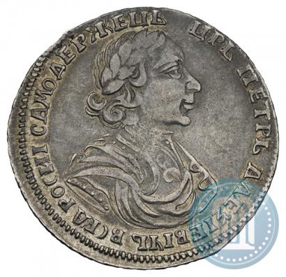 Picture Poltina 1719 year  "Portrait in armour"