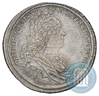 Picture Poltina 1727 year СПБ "Petersburg type"