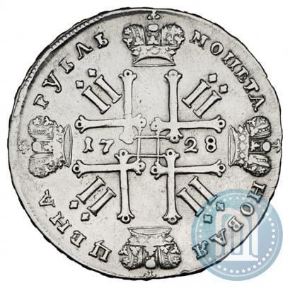 Picture 1 rouble 1728 year  "Type of 1728"