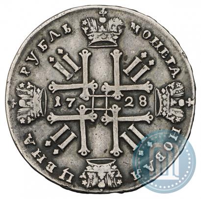 Picture 1 rouble 1728 year  "Type of 1728"