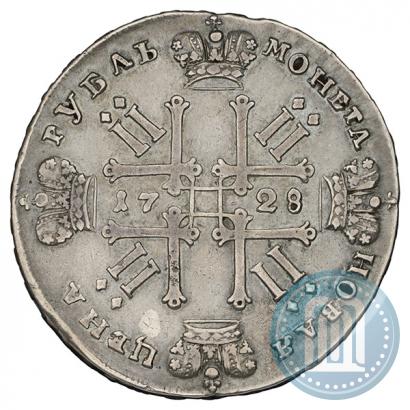 Picture 1 rouble 1728 year  "Type of 1728"