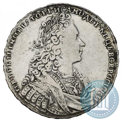 Фото 1 рубль 1729 года  "Тип 1728"