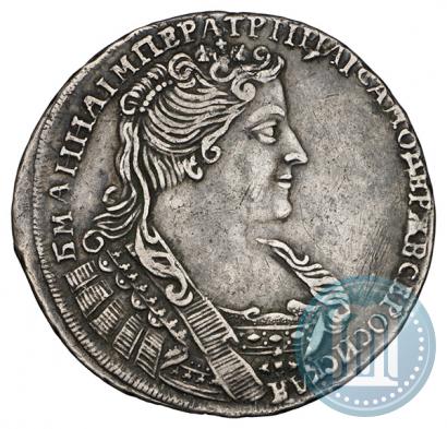 Фото Полтина 1732 года  