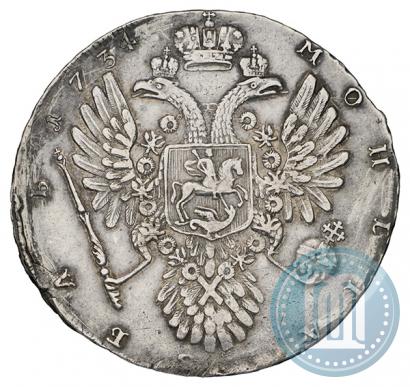 Picture 1 rouble 1734 year  "Type of 1734"