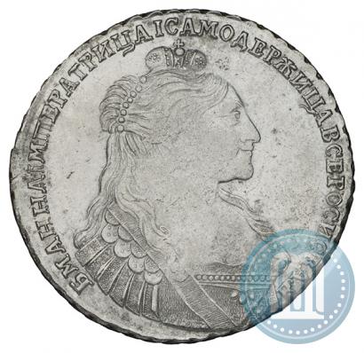 Picture 1 rouble 1736 year  "Type of 1735"