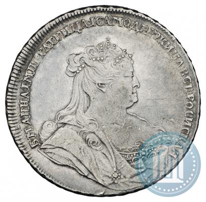 Picture 1 rouble 1738 year  "Petersburg type"