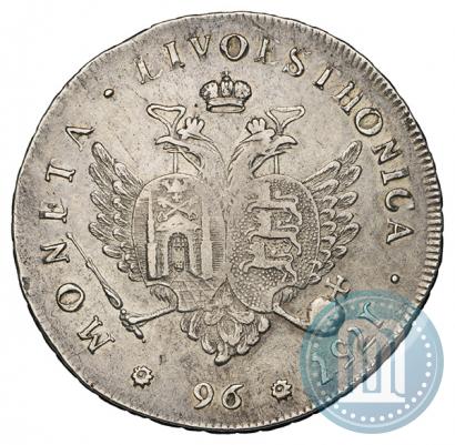 Фото 96 копеек 1757 года  "Ливонез"