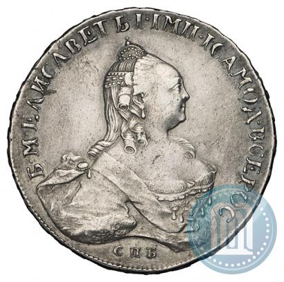 Picture 1 rouble 1759 year СПБ-ЯI 