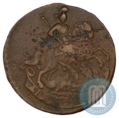 Picture 2 kopecks 1762 year  