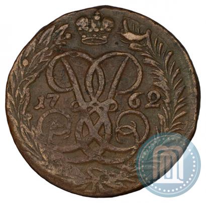 Picture 2 kopecks 1762 year  