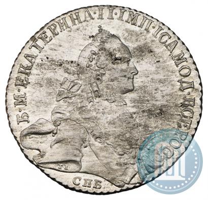 Picture 1 rouble 1763 year СПБ-ЯI 