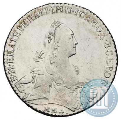 Picture 1 rouble 1768 year ММД-EI 