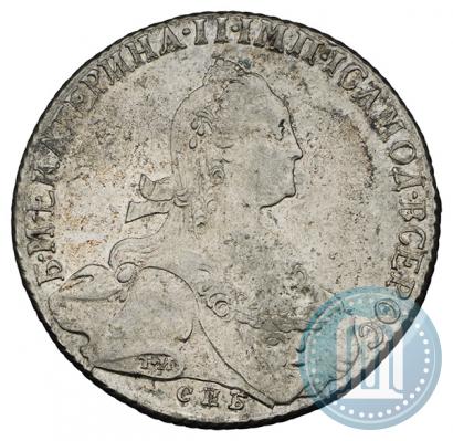 Picture 1 rouble 1775 year СПБ-ФЛ 