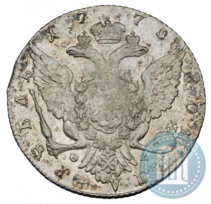 Picture 1 rouble 1775 year СПБ-ФЛ 
