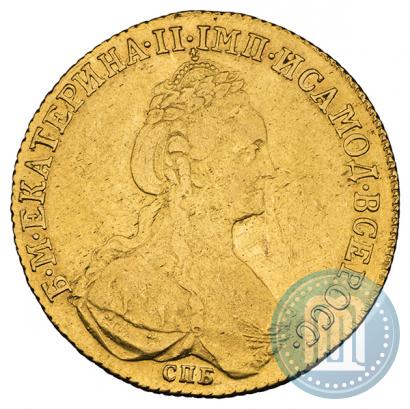Picture 10 roubles 1780 year СПБ 