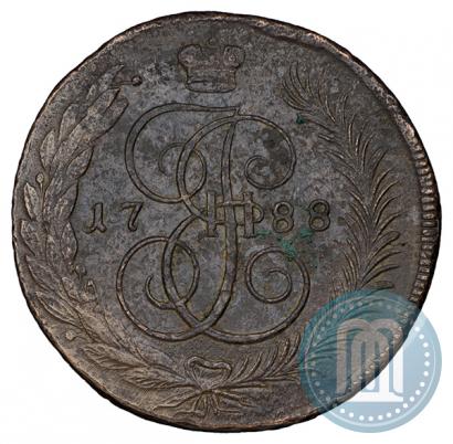 Фото 5 копеек 1788 года ММ 
