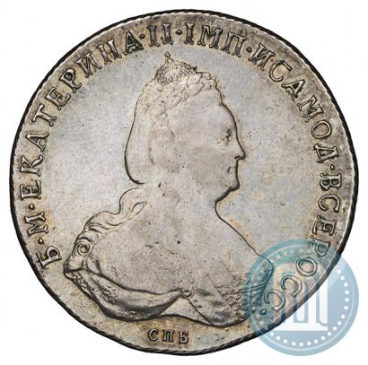 Фото 1 рубль 1796 года СПБ-IC 