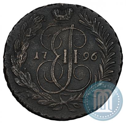 Picture 2 kopecks 1796 year АМ 