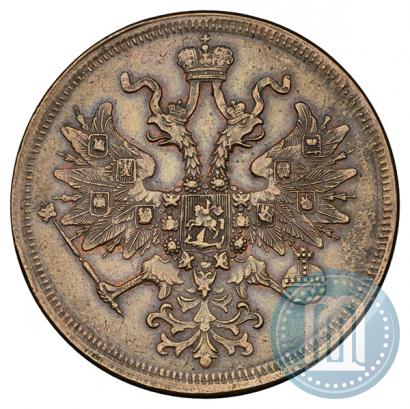 Picture 5 kopecks 1865 year ЕМ 