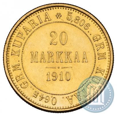 Picture 20 markkaa 1910 year L 