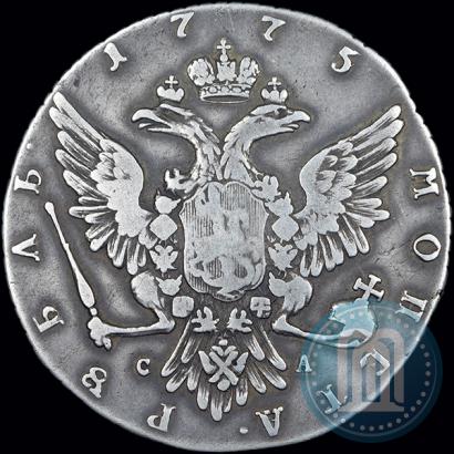 Picture 1 rouble 1775 year ММД-СА 
