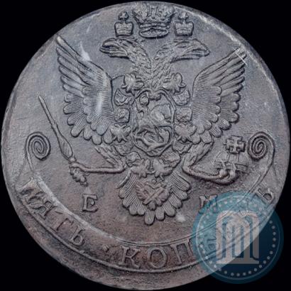 Фото 5 копеек 1782 года ЕМ 