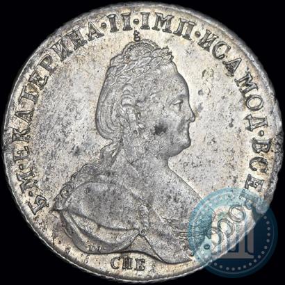 Picture Poltina 1787 year СПБ-ЯА 