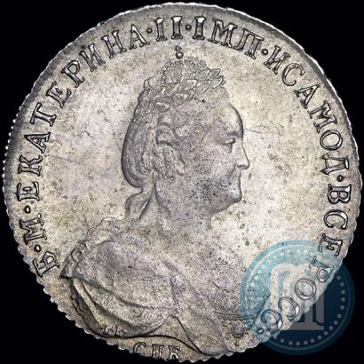 Picture Poltina 1791 year СПБ-ЯА 