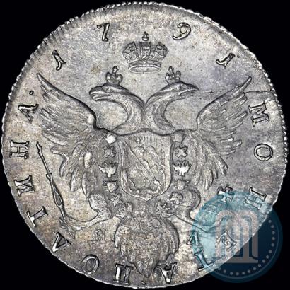 Picture Poltina 1791 year СПБ-ЯА 