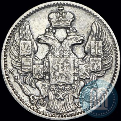 Picture 5 kopecks - 10 groszy 1842 year MW "Pattern"