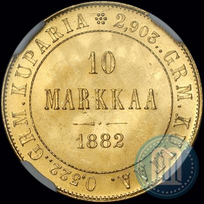 Фото 10 марок 1882 года S 