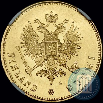 Picture 20 markkaa 1891 year L 