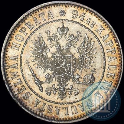 Picture 1 markka 1892 year L 