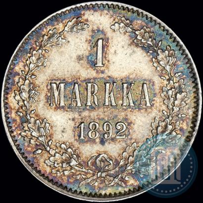 Picture 1 markka 1892 year L 