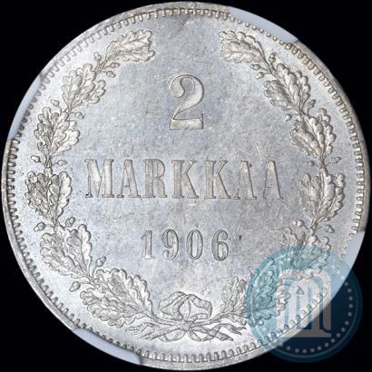 Picture 2 markkaa 1906 year L 