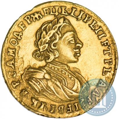 Picture 2 roubles 1721 year  