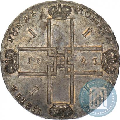 Фото 1 рубль 1723 года OK "Портрет в горностаевой мантии"