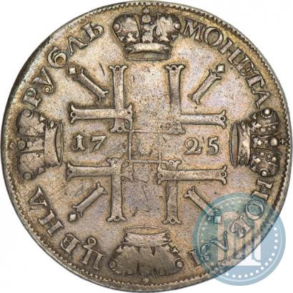 Picture 1 rouble 1725 year СПБ "Sun rouble, portrait in armour"