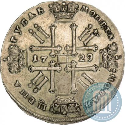 Picture 1 rouble 1729 year  "Type of 1729"